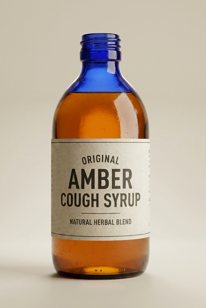 Amber Original Cough Syrup Natural Herbal Blend (200 ml)