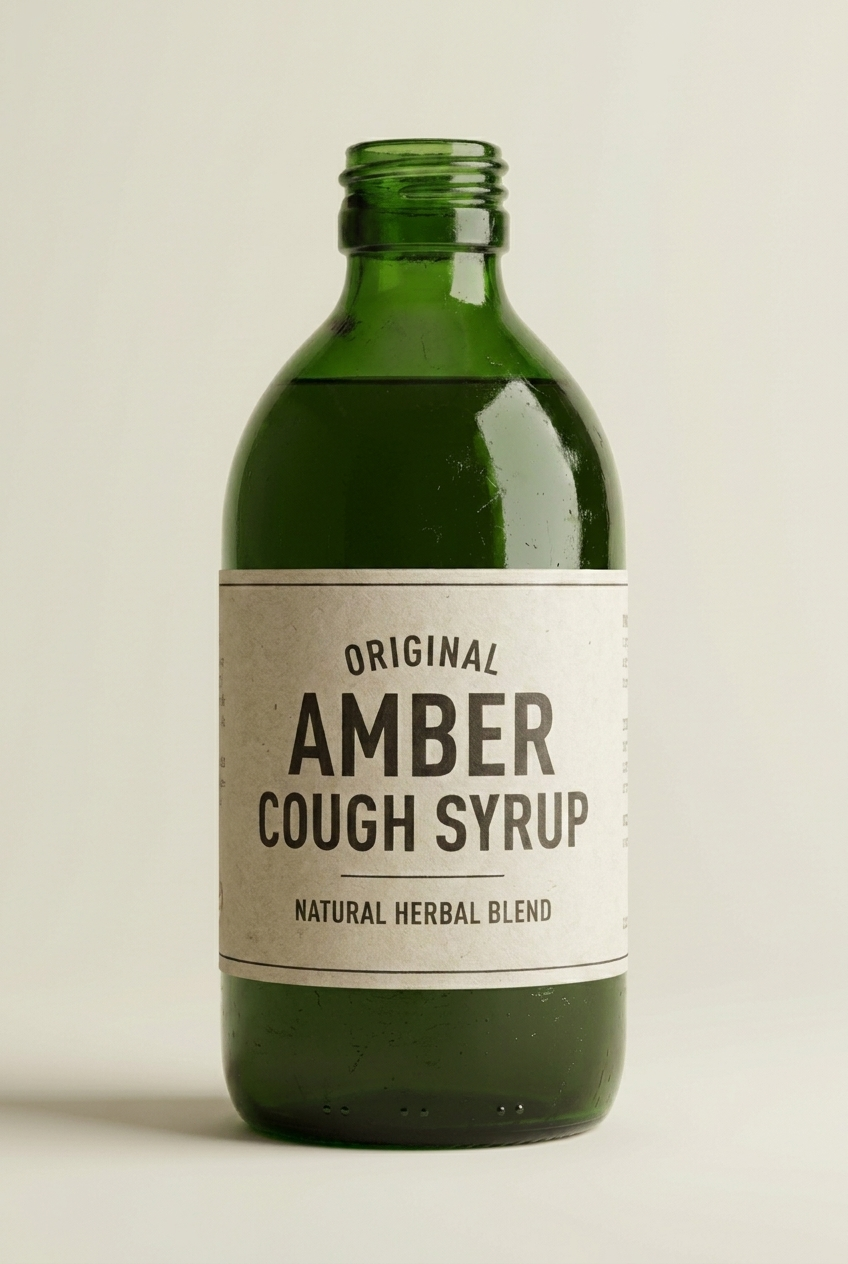 Amber Original Cough Syrup Natural Herbal Blend (200 ml)