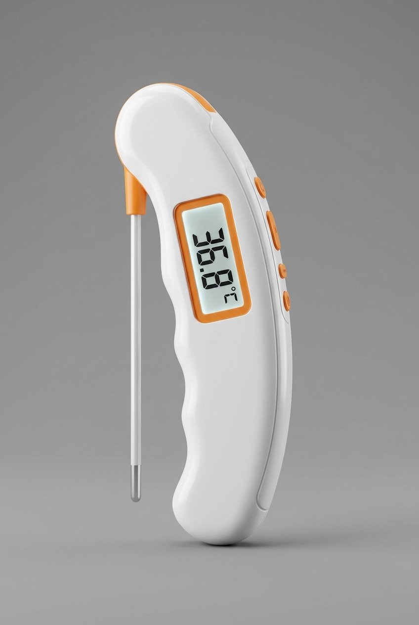 Digital Clinical Probe Thermometer (Flexible Tip)