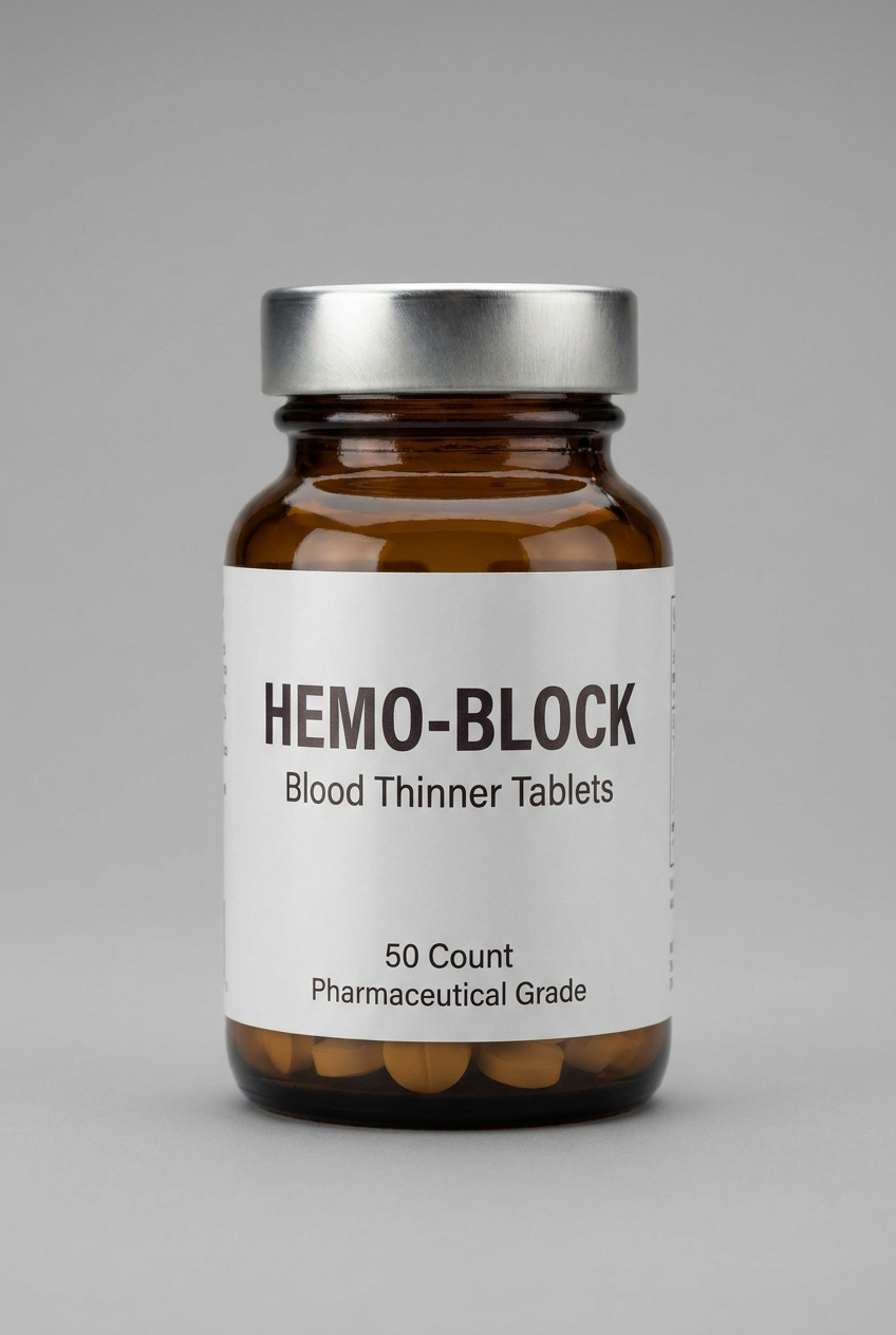 HEMO-BLOCK Blood Thinner Tablets 75 mg (90 Tablets)