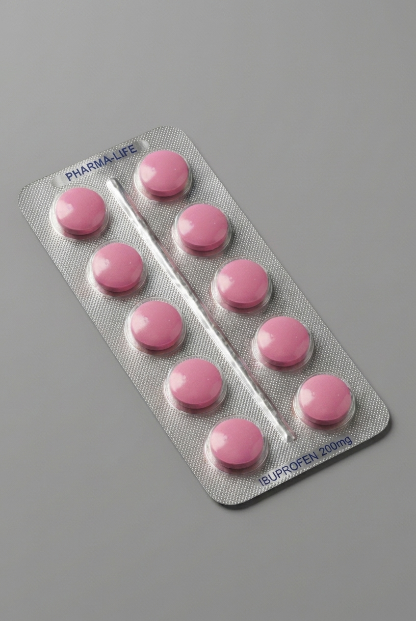 PHARMA-LIFE Ibuprofen 200 mg Tablets (Strip of 10)