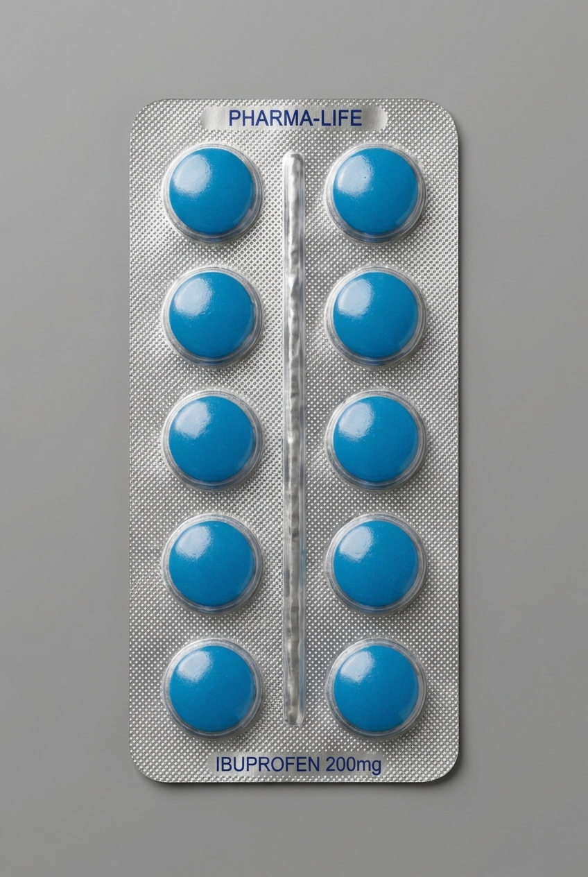 PHARMA-LIFE Ibuprofen 200 mg Tablets (Strip of 10)