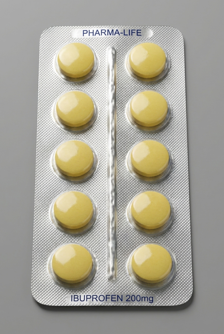 PHARMA-LIFE Ibuprofen 200 mg Tablets (Strip of 10)
